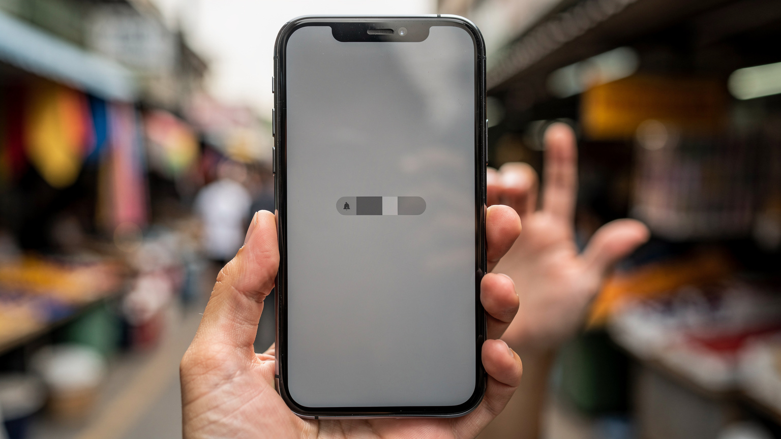 Un écran de smartphone affichant une notification de données faibles, symbolisant la frustration des restrictions de "forfait illimité" à débit réduit.