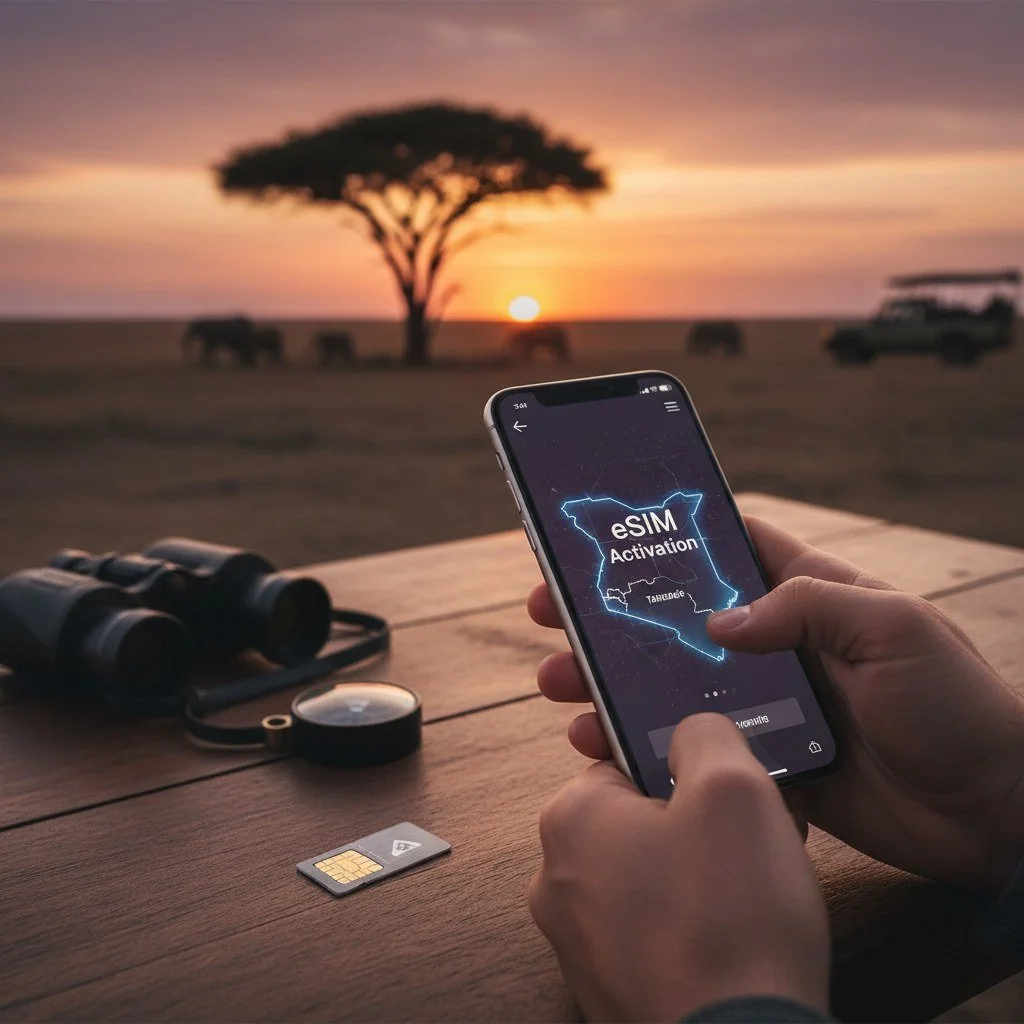 Safari İçin Roaming mi, eSIM mi? Neden eSIM Daha Avantajlı? - Cellesim eSIM