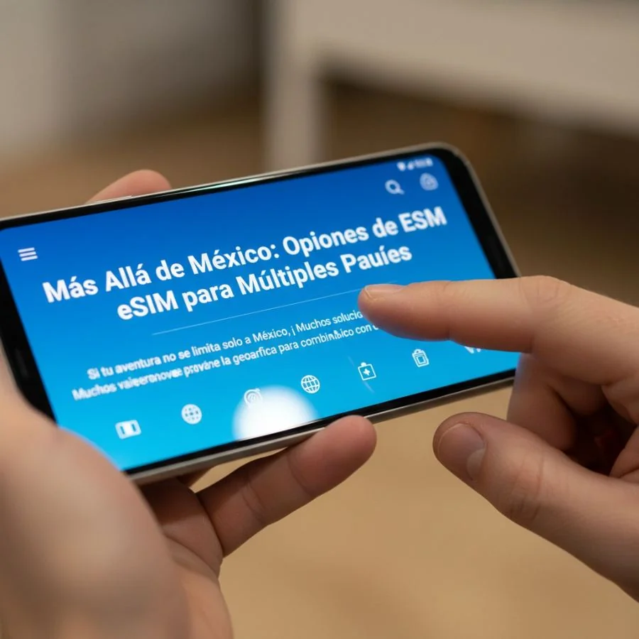 Más Allá de México: Opciones de eSIM para Múltiples Países - Cellesim eSIM