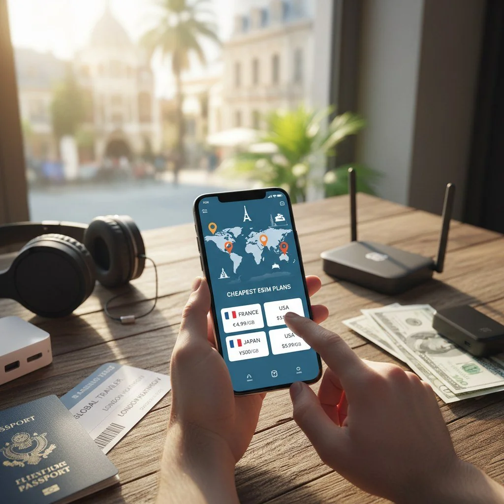 Cheapest eSIM Plans for Top Destinations in 2026 - Cellesim eSIM