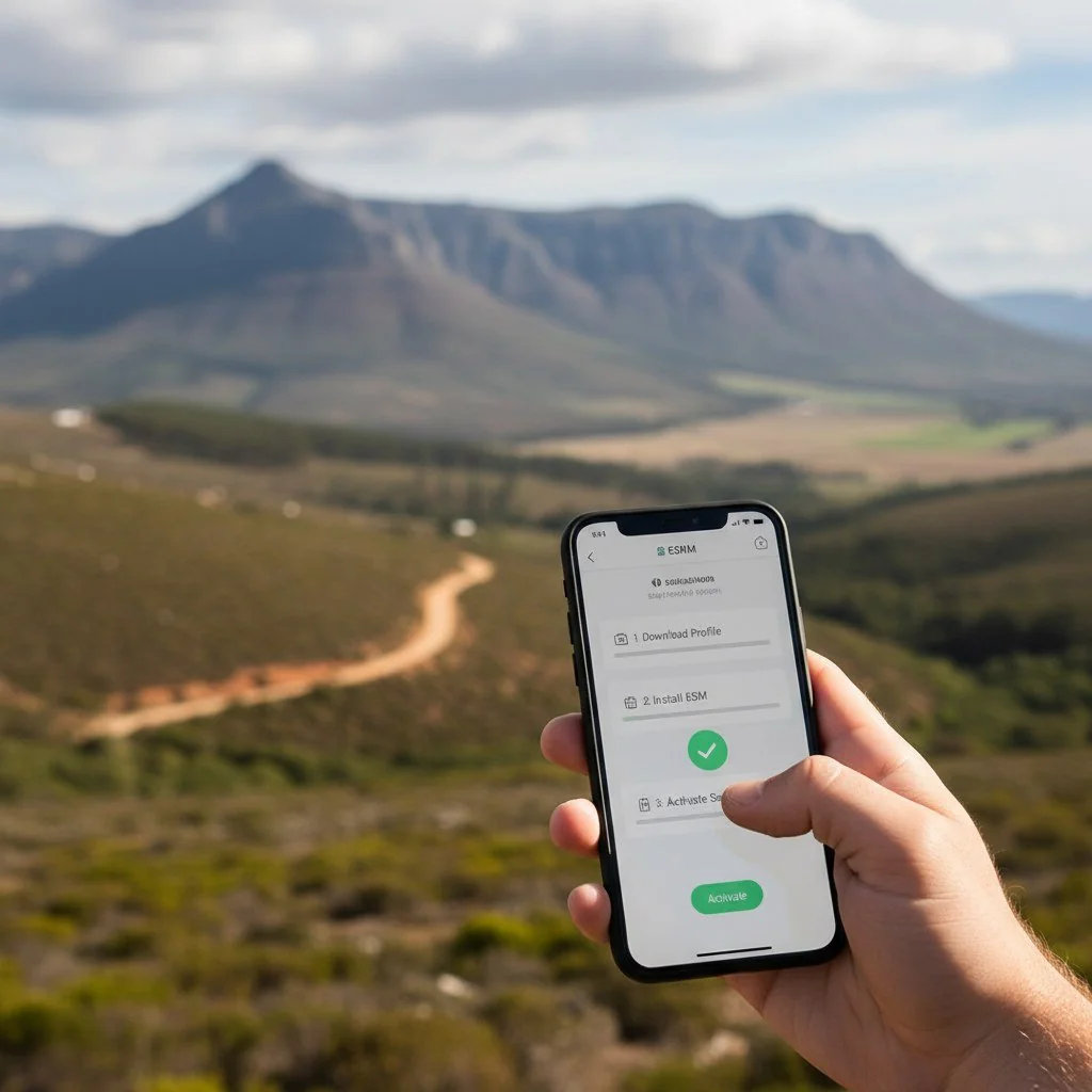 Step-by-Step: Getting and Activating Your Cellesim eSIM for South Africa - Cellesim eSIM