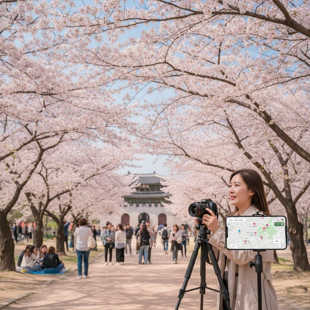 Bila Untuk Melihat Bunga Sakura di Seoul pada 2026 - Cellesim eSIM