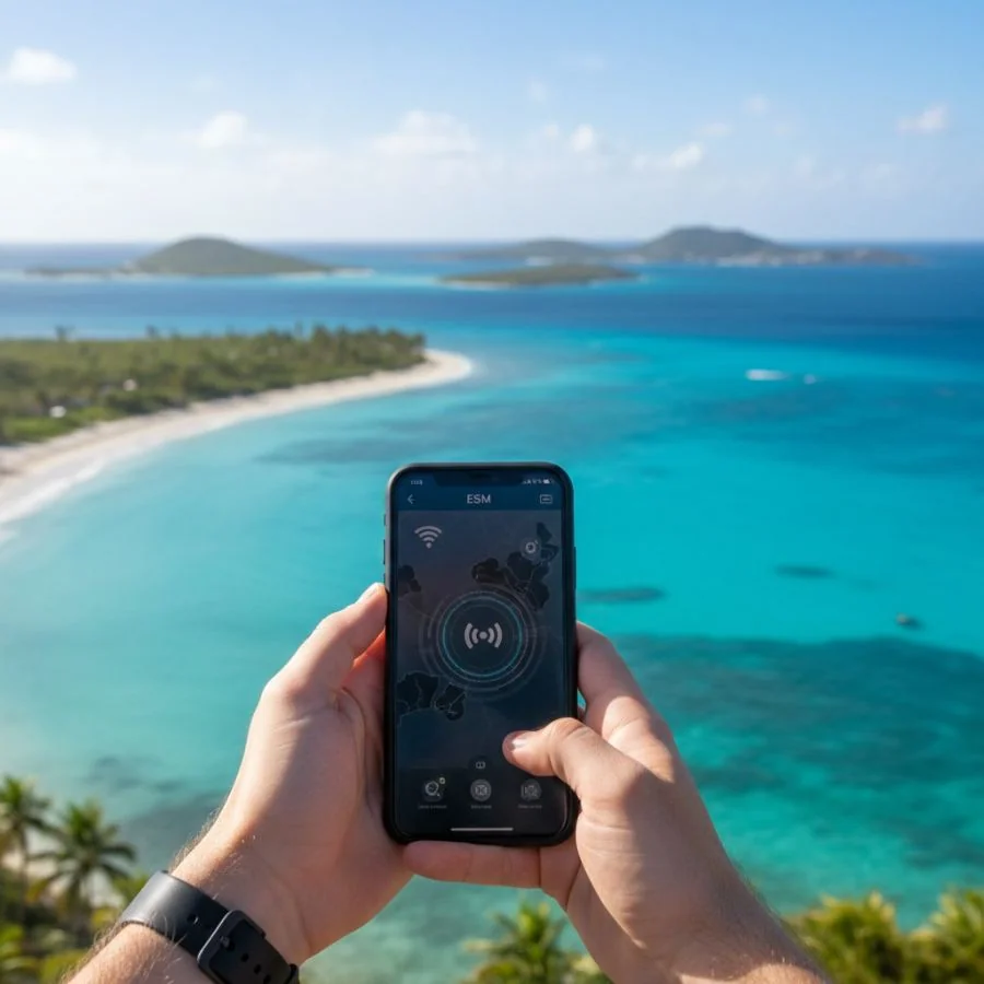 Anguilla Çevresi ve Komşu Adalarda eSIM ile Bağlantı - Cellesim eSIM