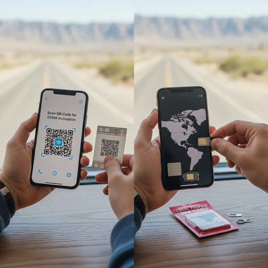 Ease of Setup and Activation: eSIM vs. Physical SIM Cards for Travelers - Cellesim eSIM
