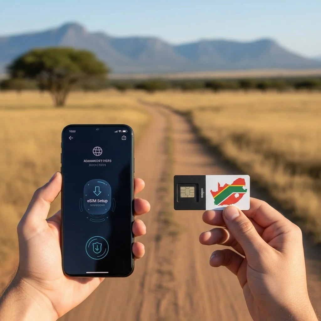 eSIM vs. Tarjeta SIM Local en Sudáfrica: Un Análisis para 2026 - Cellesim eSIM