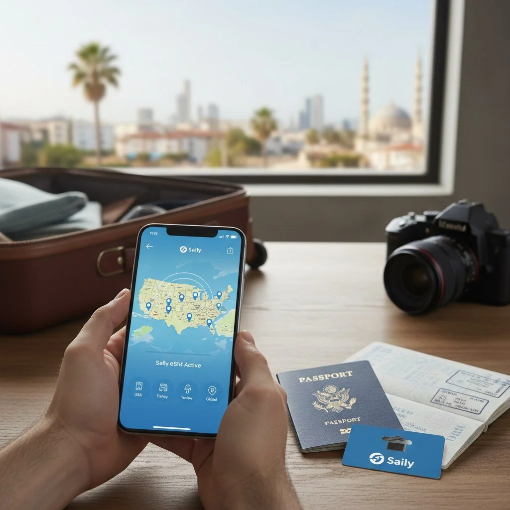Saily eSIM für spezifische Destinationen: USA, Türkei und mehr in 2026 - Cellesim eSIM