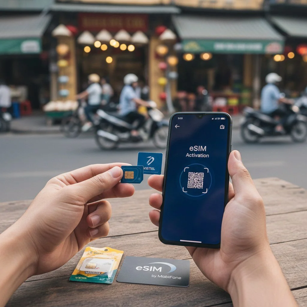 Lokale SIM-Karte in Vietnam vs. eSIM ,  Der Praxis-Check 2026 - Cellesim eSIM