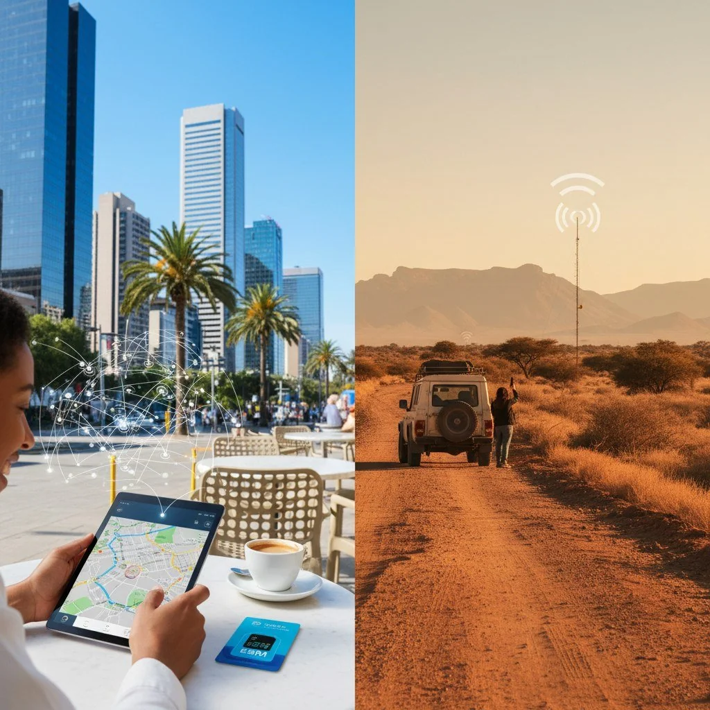 Préparer Votre Itinéraire : Les Zones à Forte Connectivité et les Régions Plus Isolées - Cellesim eSIM