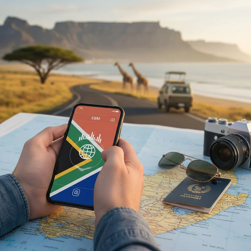 Optimiser Votre Expérience de Voyage Connectée : Astuces pour votre eSIM en Afrique du Sud - Cellesim eSIM